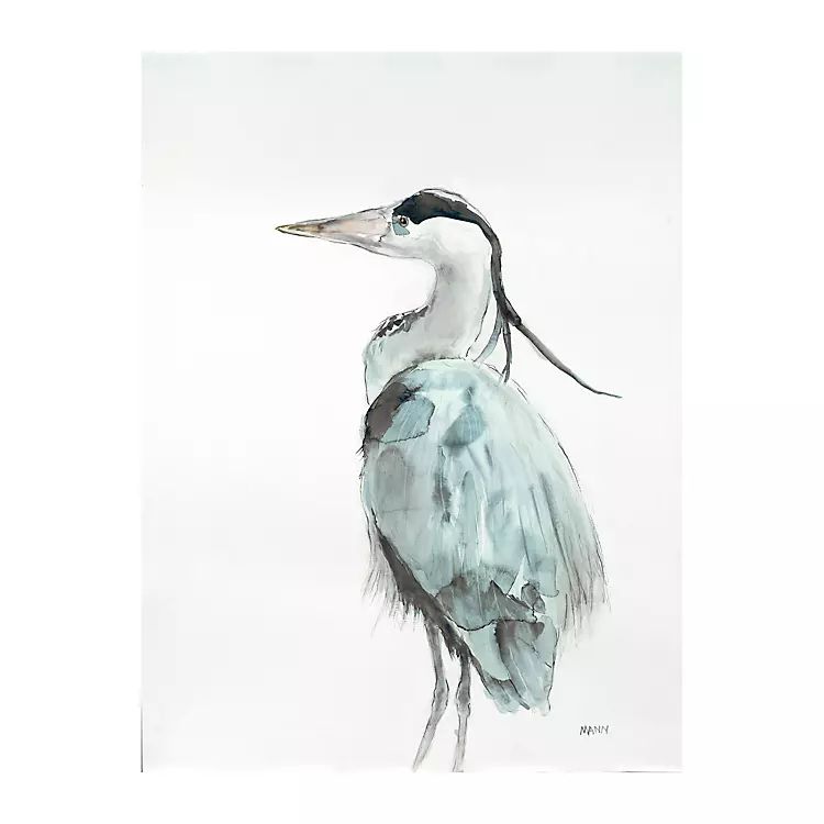 Blue Heron II Canvas Art Print | Kirkland's Home