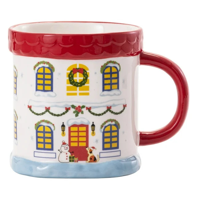 Holiday Time House Shaped Ceramic Mug, 17.5 oz, 1 Piece, Mug, Ceramic | Walmart (CA)