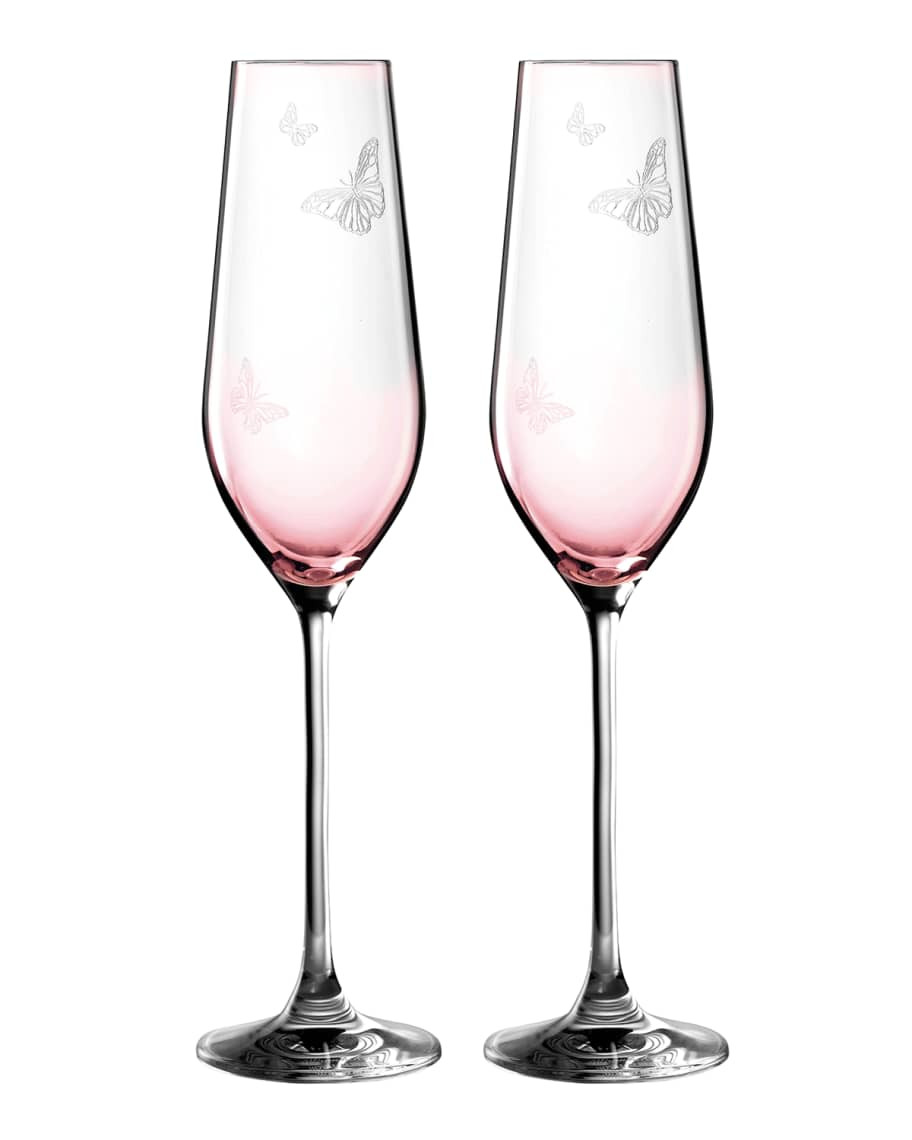 Miranda Kerr for Royal Albert Miranda Kerr Champagne Flutes, Set of 2 | Neiman Marcus