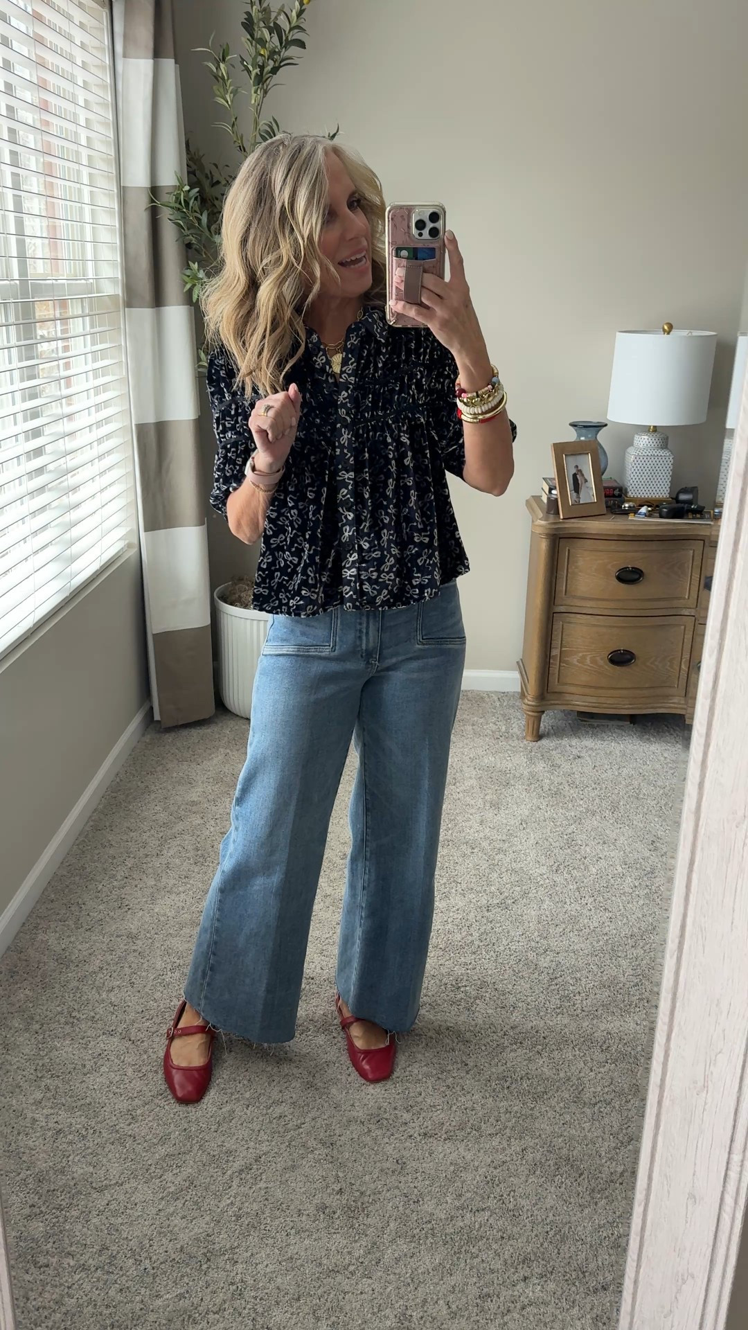 Love this velvet top and Paige jeans. It was such a cute look for Christmas, but one I’ll be wearing all winter. 

#LTKootd #LTKOver40