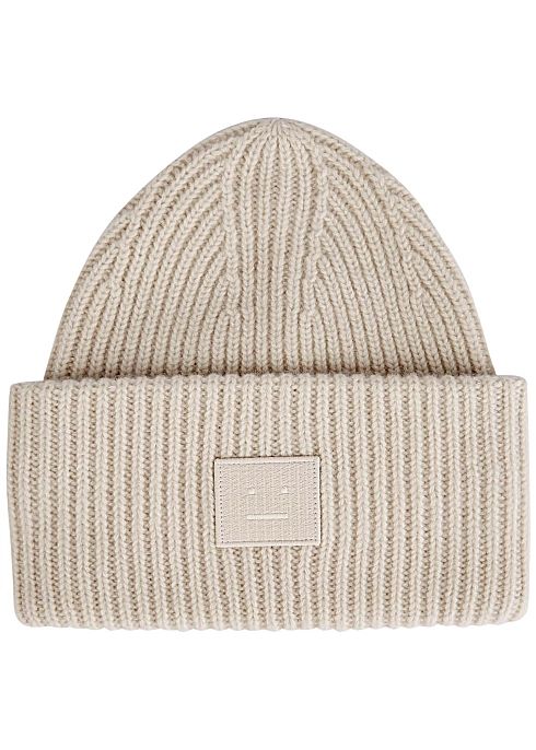 Pansy N Face cream wool beanie | Harvey Nichols US