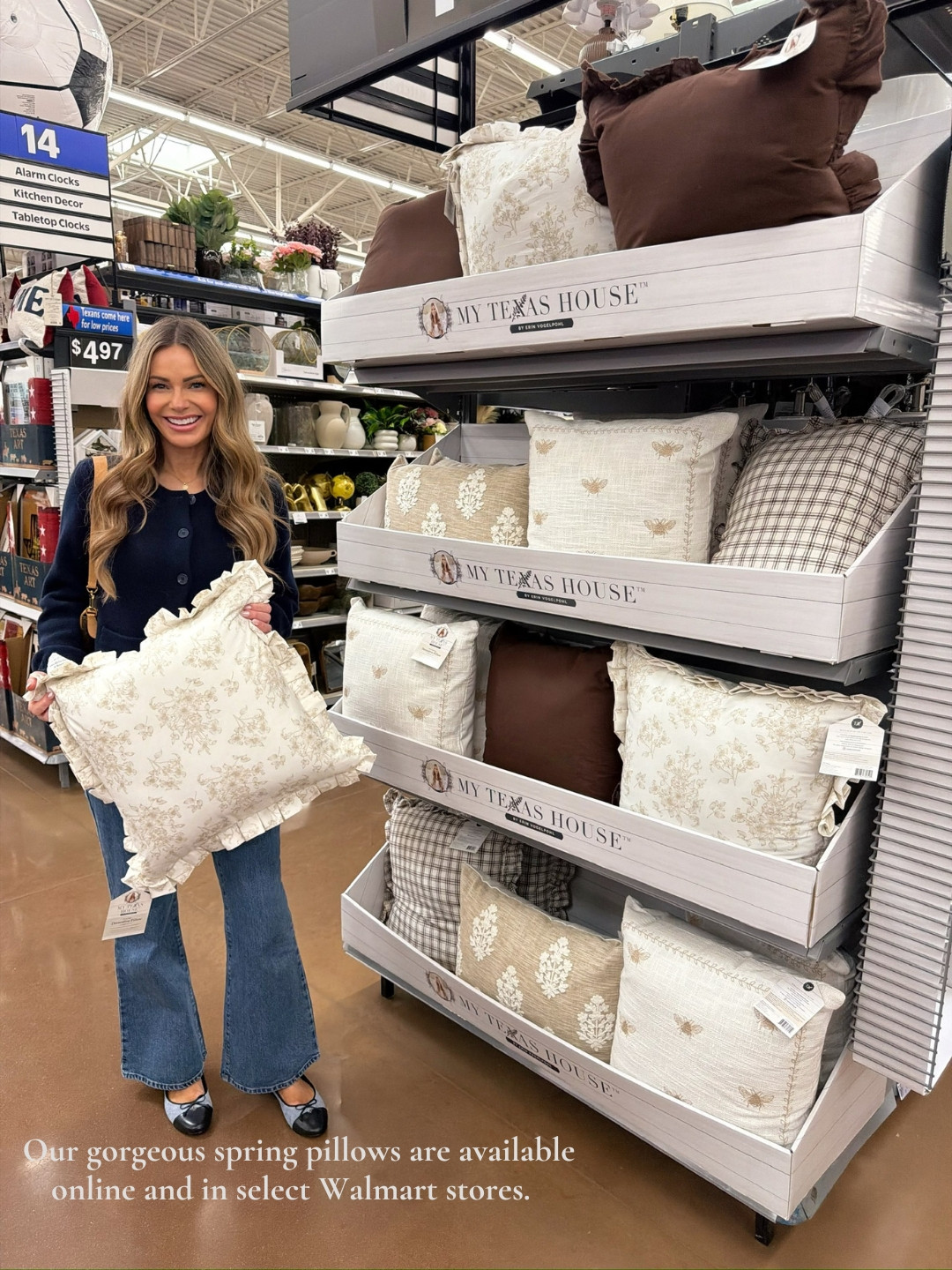 Our *stunning* spring pillows are available online AND in select Walmarts!!  

 #LTKSeasonal #LTKHome