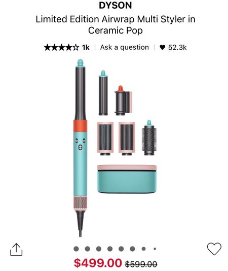 Ceramic pop Dyson on sale-$100 off! I’ve used mine every day for like 3 years now and love it!! Linking the products I use with it🤍

#LTKSpringSale #LTKsalealert #LTKbeauty