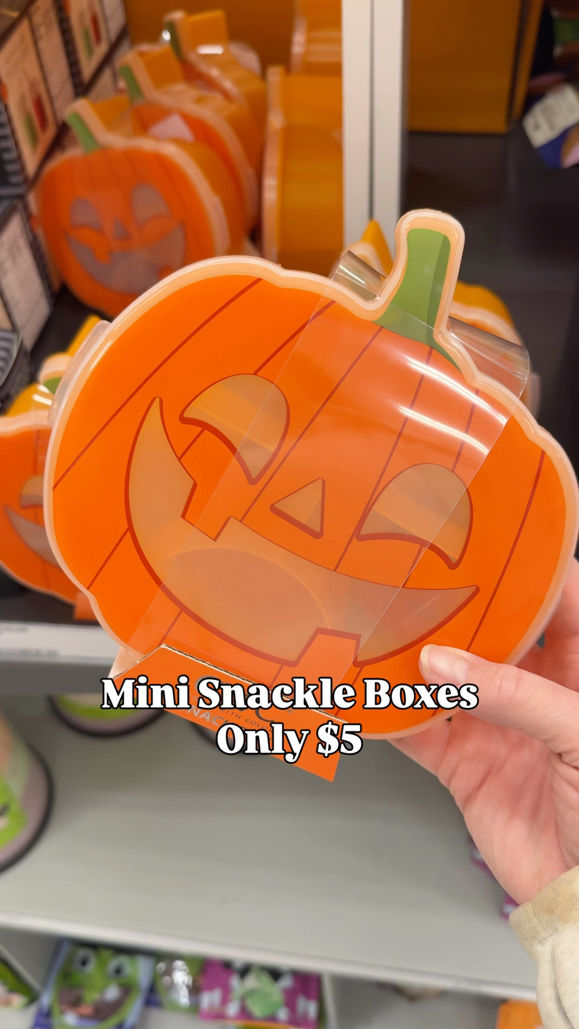 🎃👻 Snack time just got a spooky upgrade!! These mini snackle boxes are PERFECT for the kiddos this season 🧡 I found the cutest pumpkin + witch designs for only $5 and had to snag a few!! 🪄✨

They’re the perfect size to pack up treats for school, road trips, or even a Halloween party snack bar! 🍬🕸️

🛒 Linking them so you can grab a set before they disappear into the night 🌙

#SnackleBox #HalloweenSnacks #SpookySeason #Halloween2025 #LTKHalloween #LTKfinds #HalloweenTreats 

#LTKFamily #LTKSeasonal #LTKHome