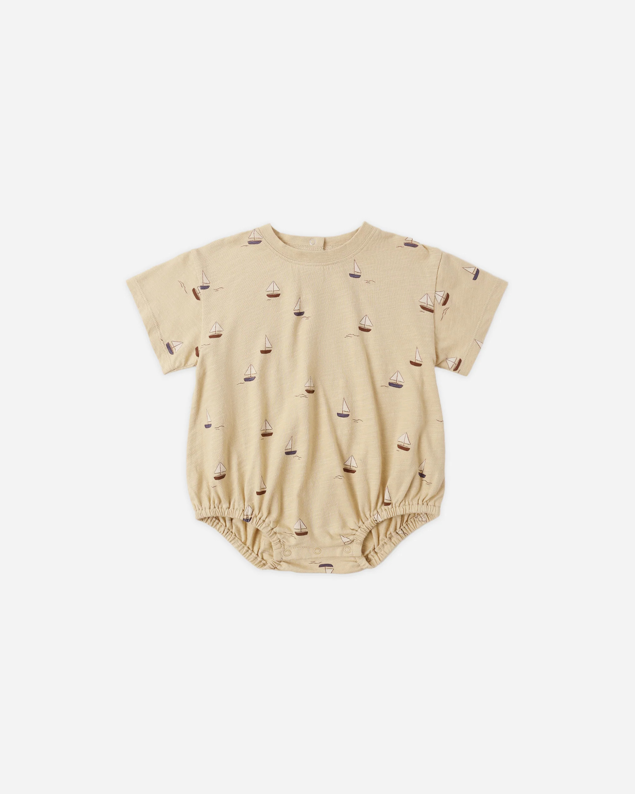 Relaxed Bubble Romper Stars | Rylee + Cru