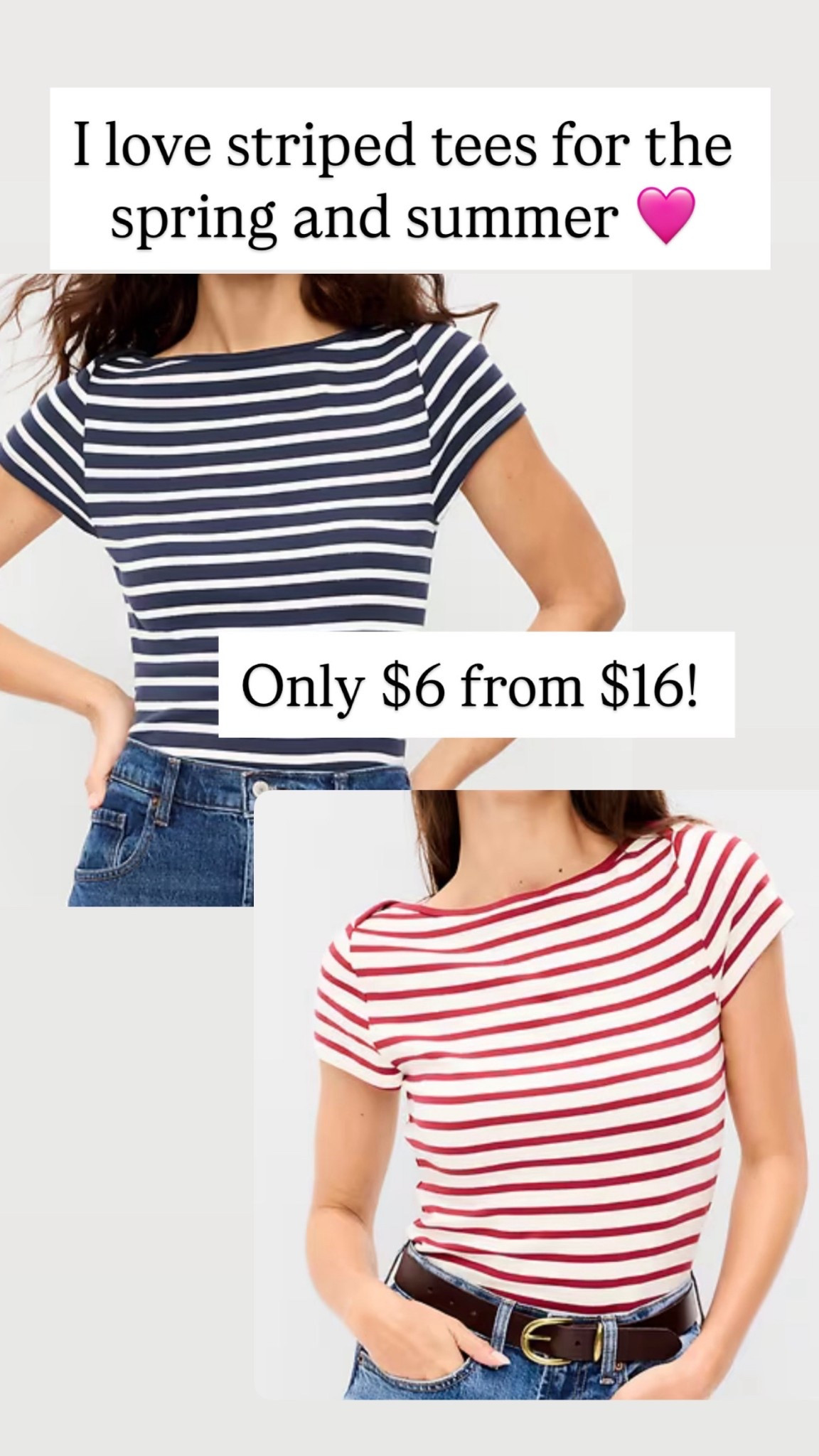 Boatneck snug tees are $6 from $16

#LTKSaleAlert #LTKootd