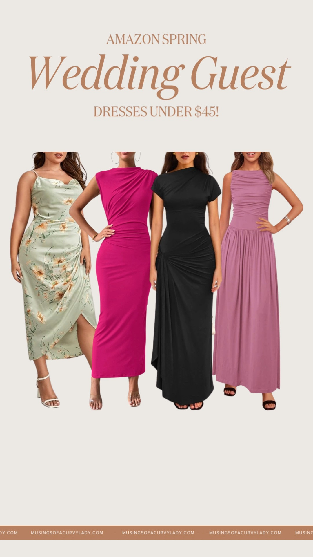 Wedding guest dresses that are good quality and won’t break the bank? Say less.🙌 Shop my faves under $45 from Amazon!

#plussize #weddingguest #dresses #springwedding #fashion #amazon #under50

#LTKWedding #LTKSaleAlert #LTKFindsUnder50