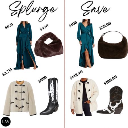 4 great splurge vs save items!! 