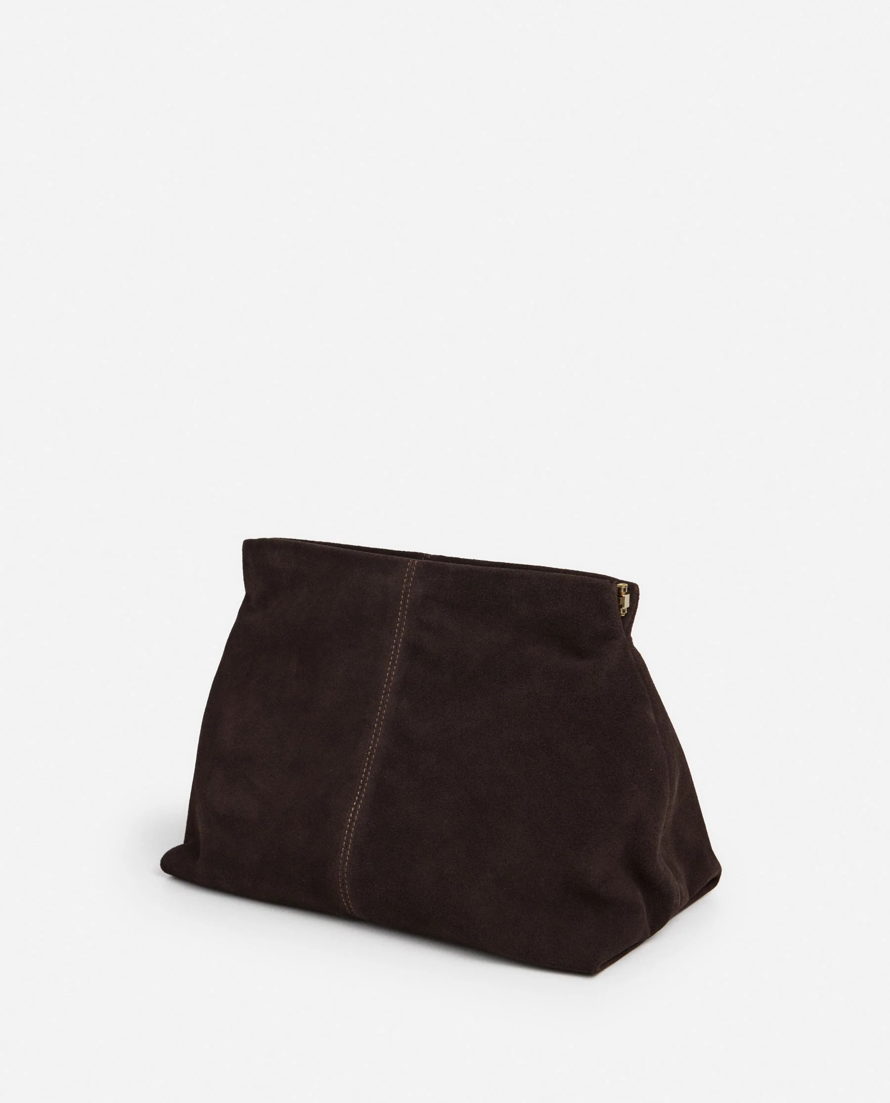 Clay Clutch Suede Sand Bag | Flattered