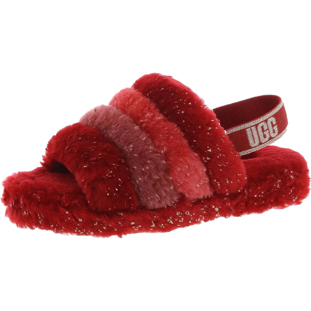 UGG Womens Stretch Leather Slingback Slippers | Shop Simon