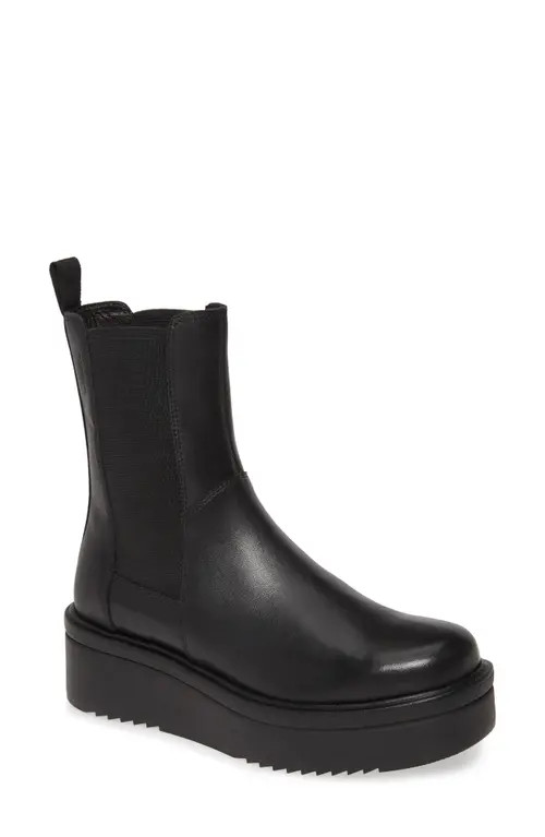 Vagabond Shoemakers Tara Chelsea Boot in Black Leather at Nordstrom, Size 7Us | Nordstrom