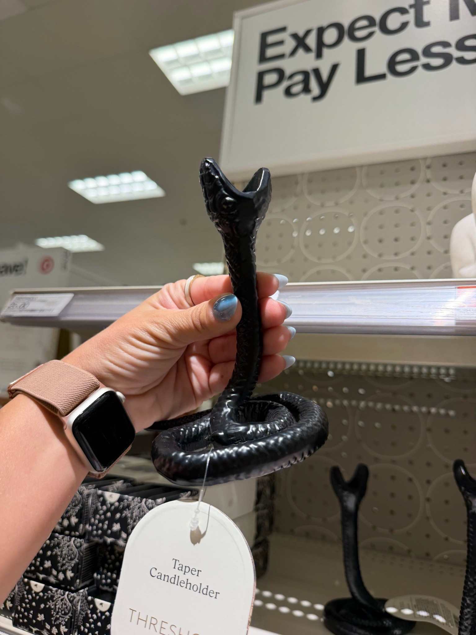 Halloween candle holder shaped like a snake

#LTKdayinmylife #LTKSeasonal #LTKHome