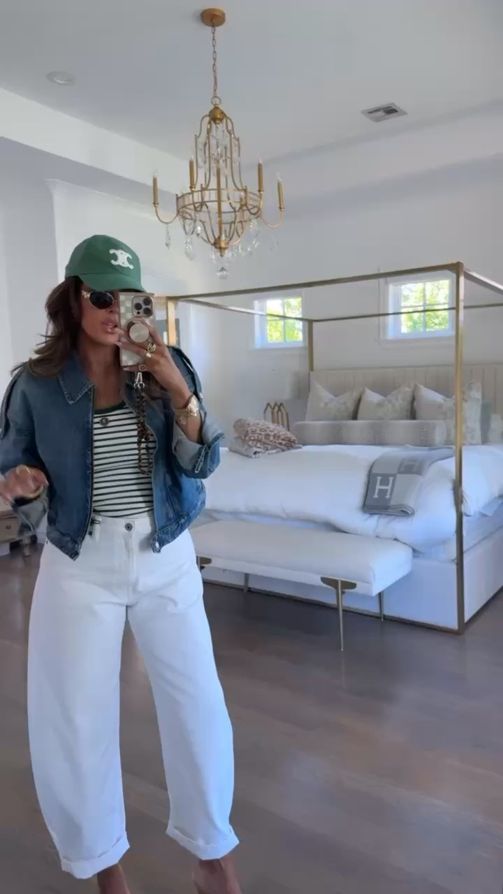 Wearing size small in the jacket, medium tank and size 6 in the jeans!! 

Zara fashion, Zara finds, frame jeans, White jeans, High waisted jeans, Summer outfits, Emily Gemma

#LTKdayinmylife #LTKSeasonal #LTKootd