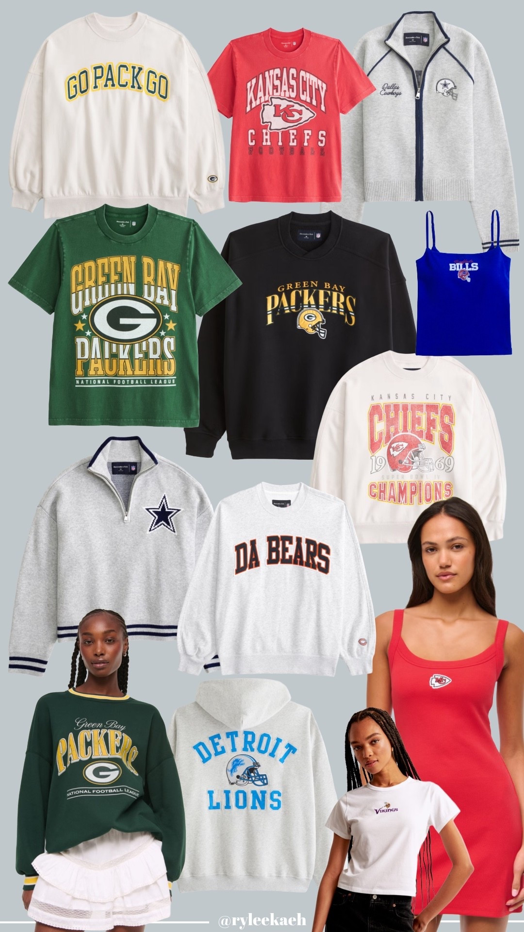 🏈 Abercrombie NFL Shop!!! 🏈

So many cute transitional pieces for summer >>> fall!!! ☀️🍂

CODE: AFLTK gets you an extra 25% Off discount!!!! It is STACKABLE with the 20% on the website! 45% Off total! 🤗

Abercrombie finds, Abercrombie order, Abercrombie denim, Abercrombie deals, Abercrombie sale, Abercrombie jeans, 90s denim, athletic dresses, sweater tops, trending at Abercrombie, NFL Shop, NFL finds, cami tank top, oversized sweatshirts

#LTKFallSale #LTKStyleTip #LTKSaleAlert
