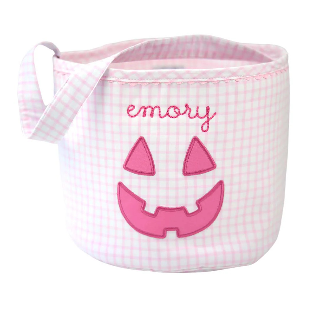 Pink Boo-Tastic Jack-O-Lantern Buckets | The Bella Bean