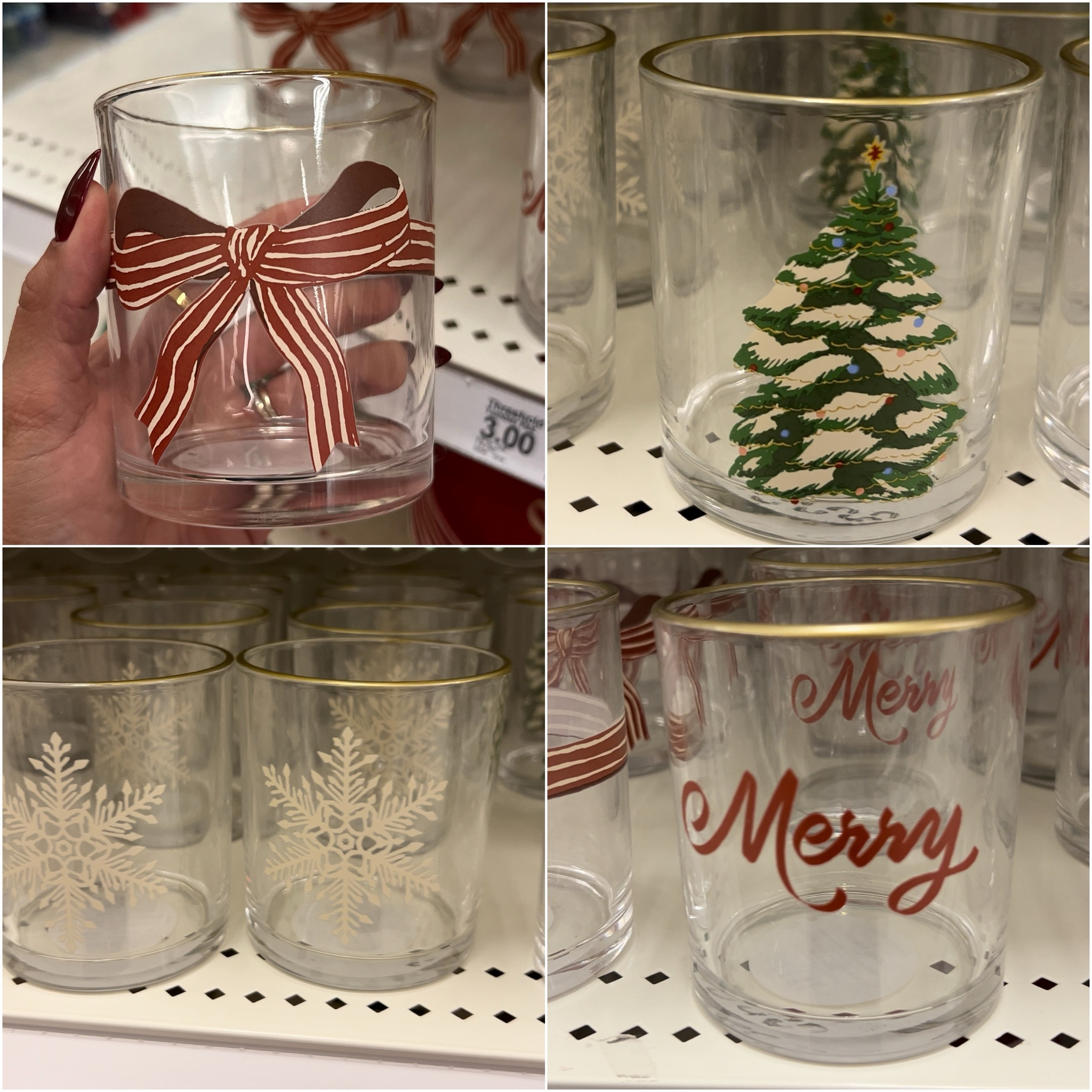 I couldn't resist these cute glass cups! I only picked up two. Honestly this would make a great gift! 

#LTKHoliday #LTKSeasonal #LTKGiftGuide