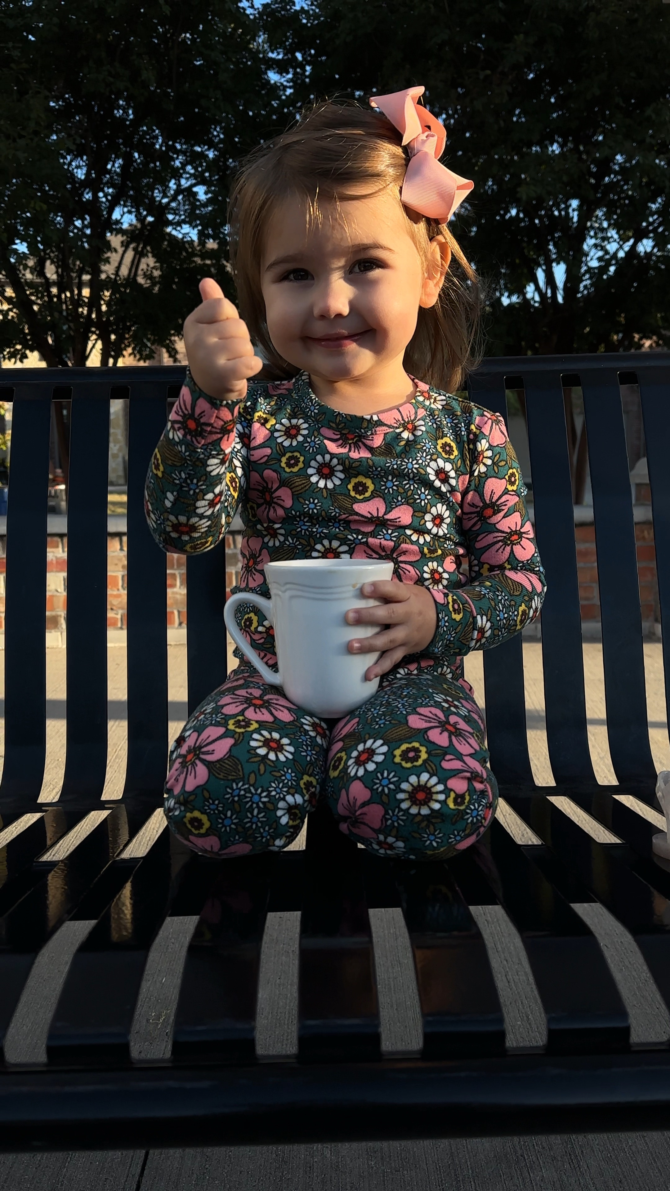 This P.J. set is super soft, thick enough to be worn as an outfit + affordable 
🌸
she is wearing one size up/4T
her true size would typically be a 3T
🌼


@Morgan.Speiser 
kids pajamas, toddler pajamas, flower set, floral pajamas, kids clothes, fall pajamas. 

#LTKVideo #LTKSeasonal #LTKKids