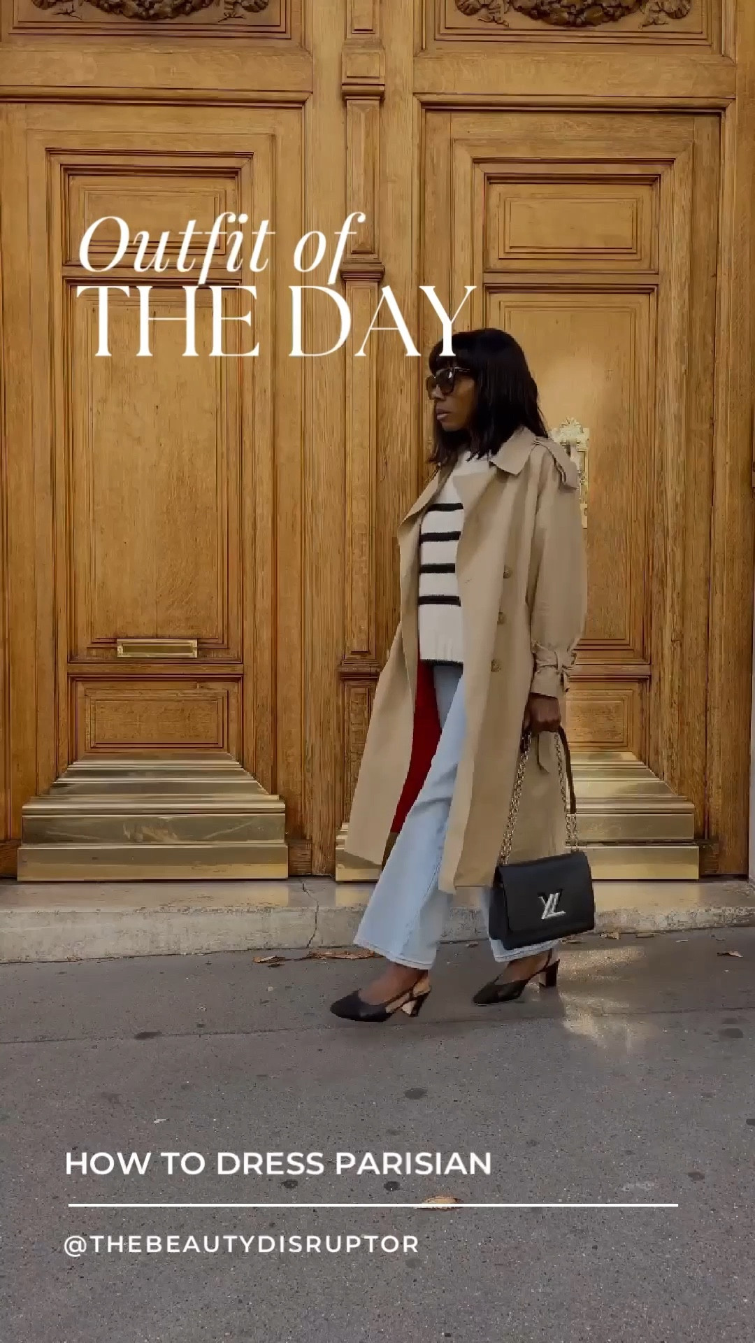 For everyday Parisian style, I love to keep it classic and chic. Today I started with a striped sweater , and paired it with wide leg jeans to keep the look relaxed. I layered the look with a trench coat, and finished the outfit with Chanel slingbacks and a Louis Vuitton bag.

Simple, timeless, and very much inspired by the streets of Paris. 🇫🇷✨

#LTKStyleTip #TrenchCoat #ParisianStyle #FashionTrend 

#LTKSeasonal #LTKootd #LTKHoliday