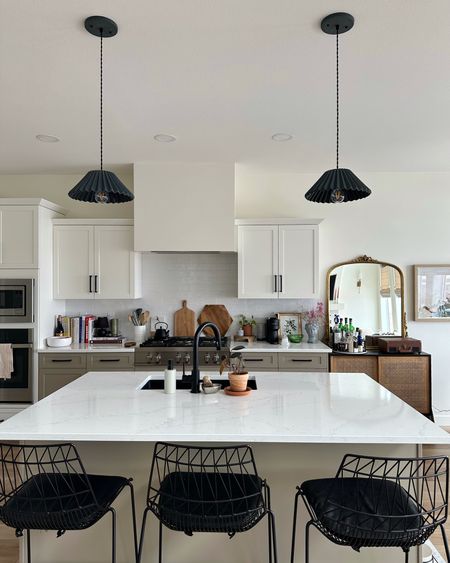 New pendant lights for the kitchen island! 

#LTKhome