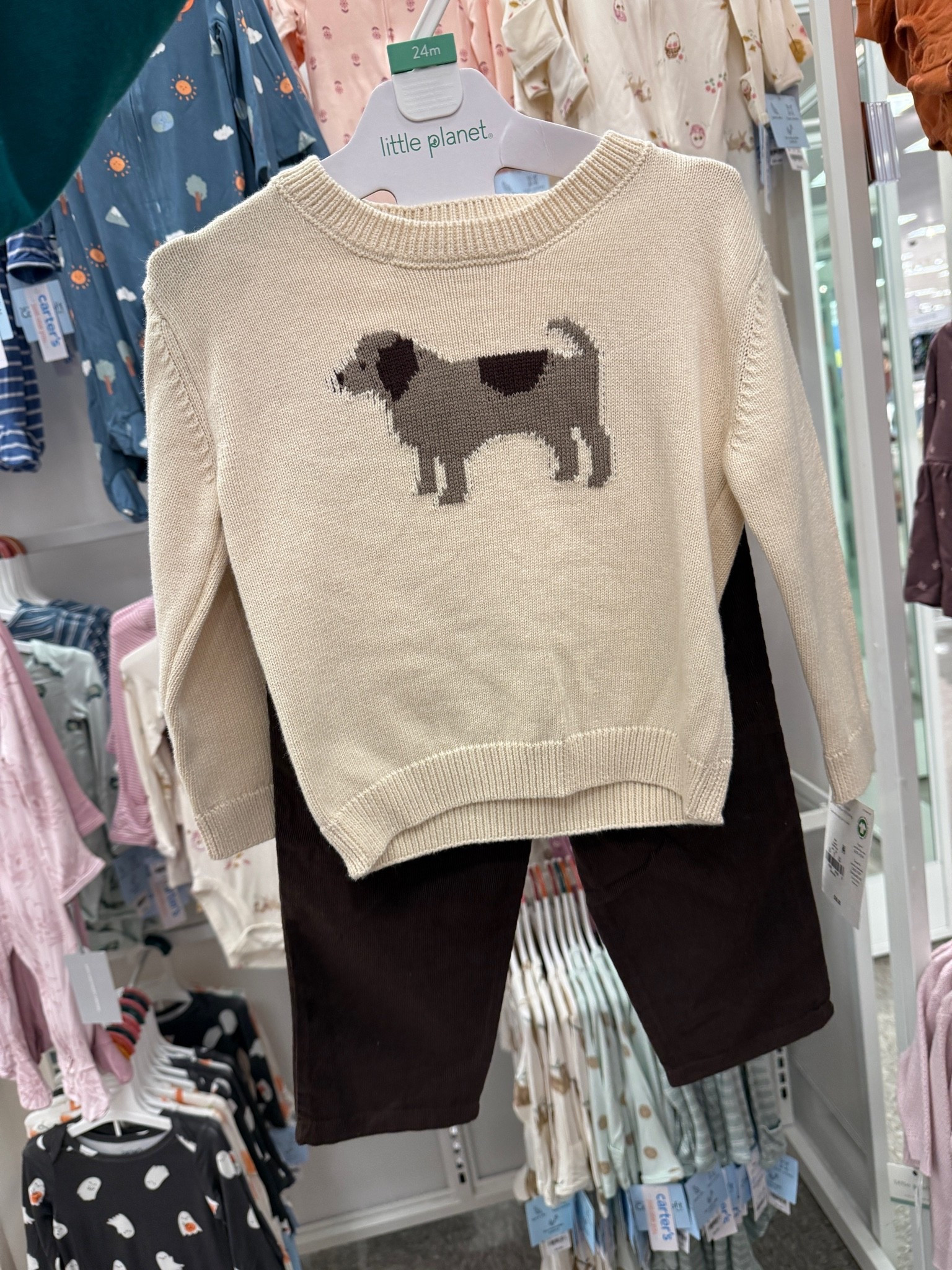 Are we kidding with this?! Cutest puppy sweater set at @Target I found in store and it’s now online 👏🏻 I bought the 24M size for Beckham and I’m going to squeeze him into it 🤣 it was too cute to pass up! 

#target #toddler #boy #toddlerboy #falloutfit #sweater #set #kids #dog #puppy

#LTKmomlife #LTKKids #LTKSeasonal
