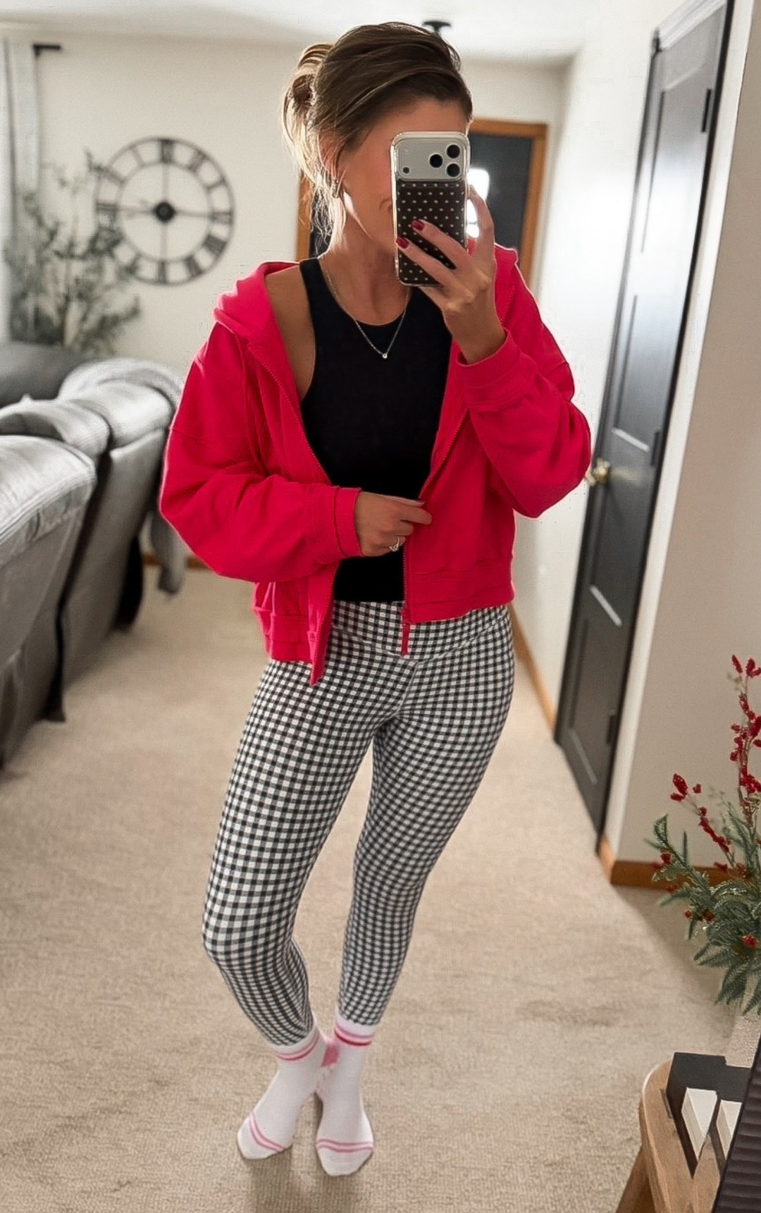 Pilates class ✔️ got some many compliments on these new Target leggings. 
Jacket/ large (wanted oversized fit)
Tank/medium
Leggings/medium

#LTKActive
