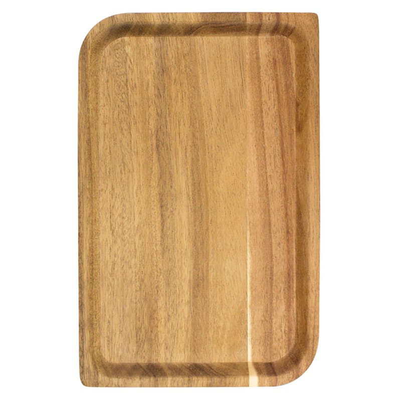 Acacia Wood Rectangle Serving Tray, Small | At Home