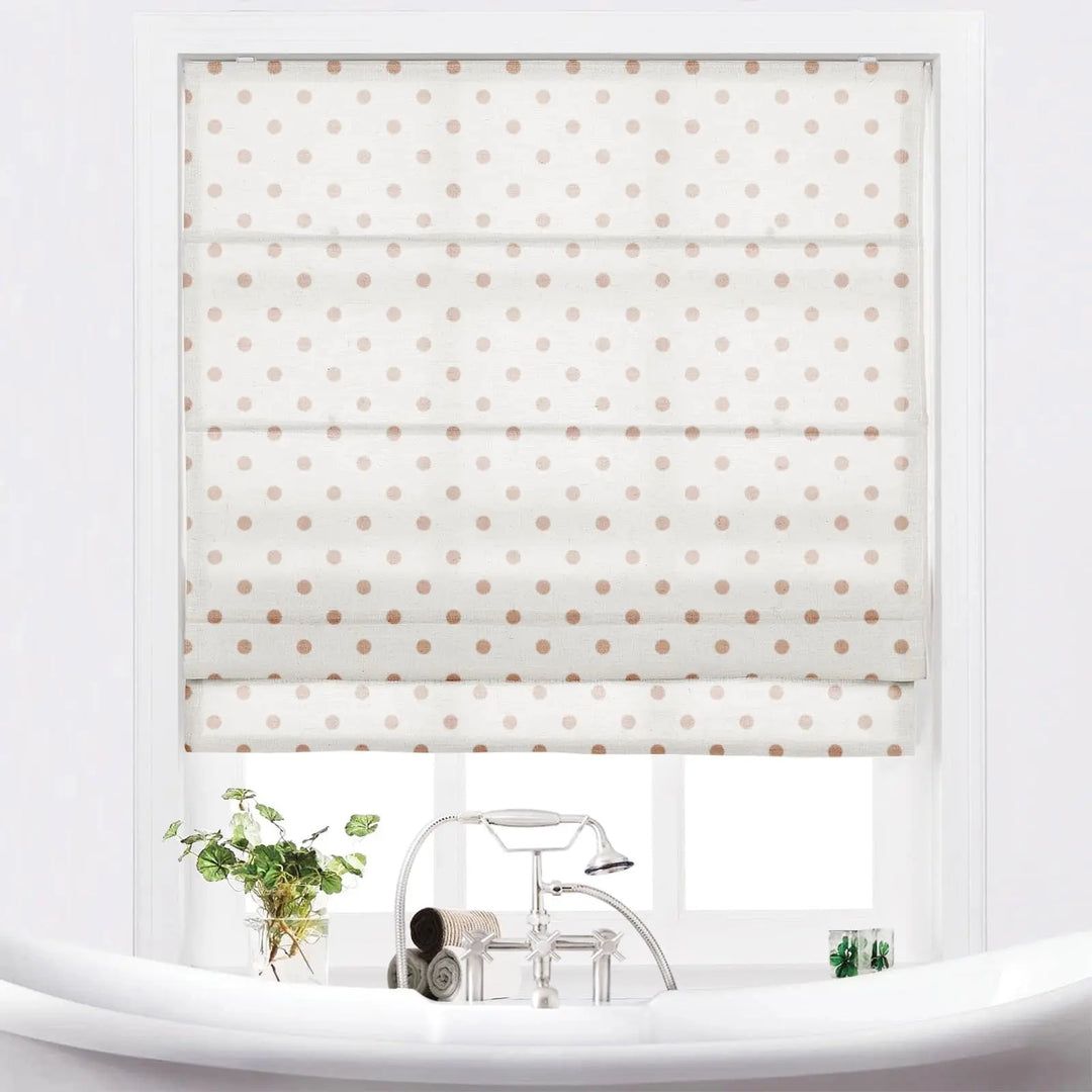 Stefena Silber Printed Cordless Roman Shade | TWOPAGES
