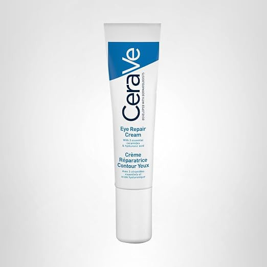 CeraVe Eye Repair Cream with 3 Ceramides for Dark Circles & Puffiness, 14ml | Amazon (UK)