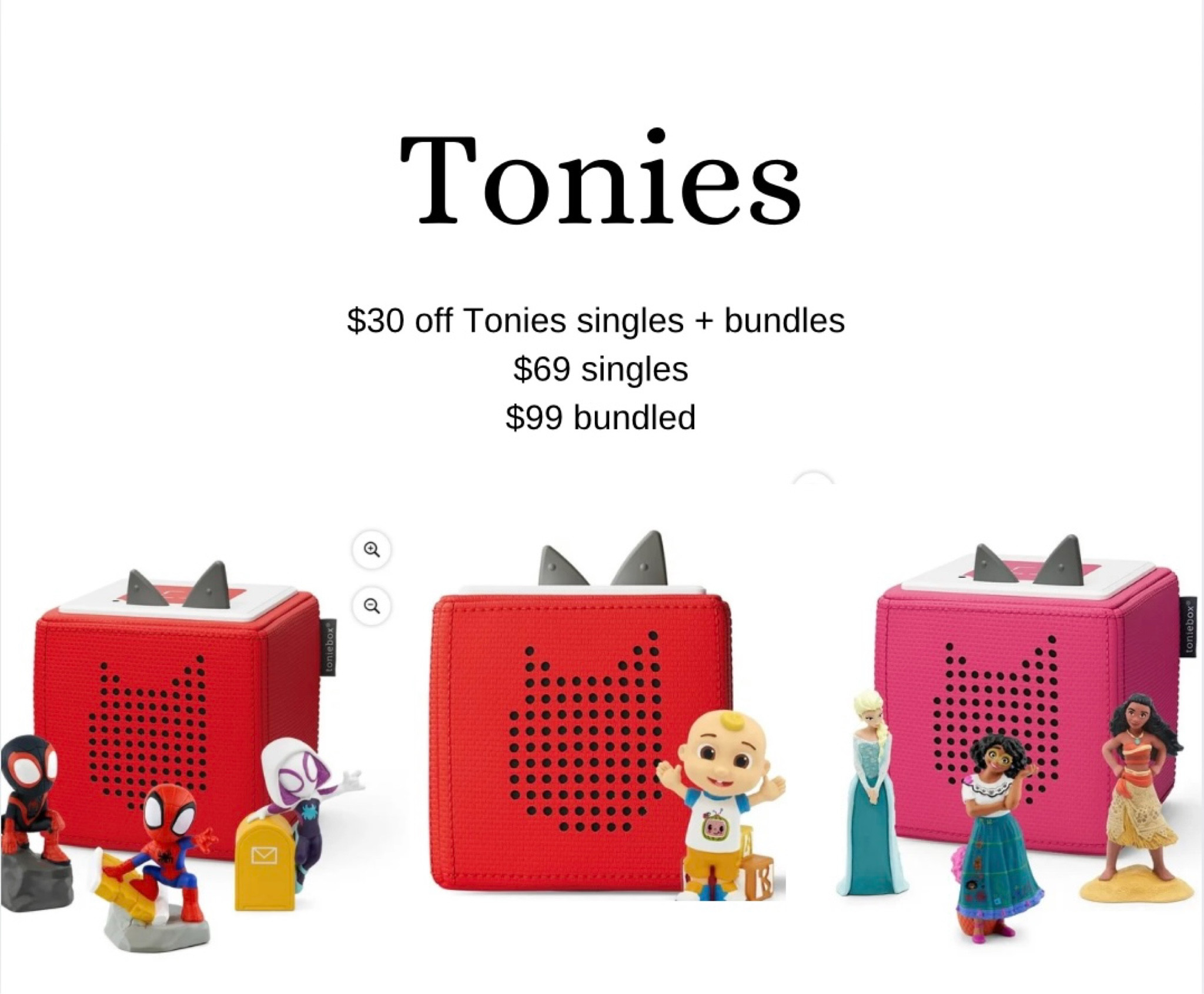 Tonies Sale 

#LTKHoliday #LTKKids #LTKSaleAlert