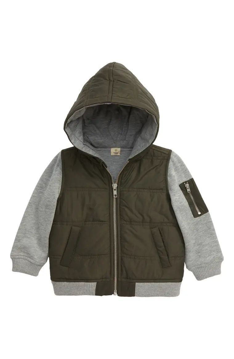 Mountain Crest Nylon & Fleece Jacket | Nordstrom