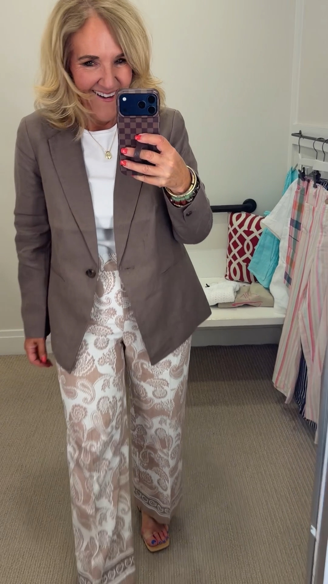 Talbots sale! Linen blazer 10 petite 
Pants size 6

#LTKSaleAlert #LTKOver40 #LTKSeasonal