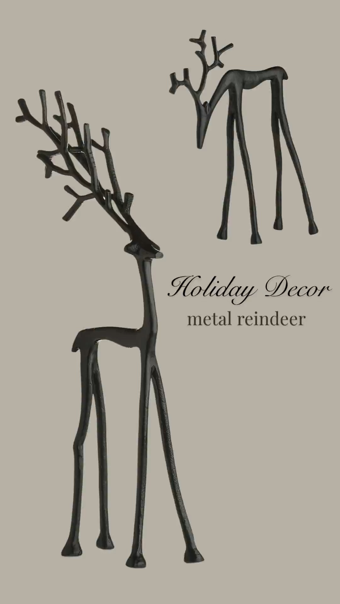 These budget friendly metal reindeer make a perfect addition to your holiday decor! Grab them while you can!   #walmart #walmarthome #walmartfinds #walmart christmas #christmas decor #christmas gift #christmas #gift list #holiday decorations #reindeer

#LTKHome #LTKSeasonal #LTKHoliday