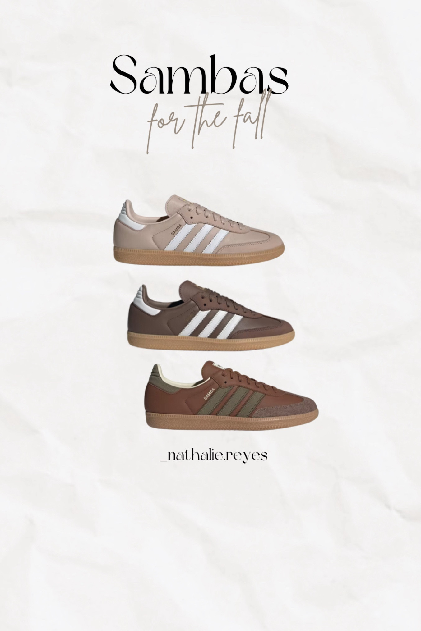 Fall Sambas✨🤎🍂🍁 #adidas #adidassamba #fallsambas #fallsneakers

#LTKShoeCrush #LTKSeasonal