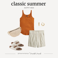 Vintage Rib Shelf bra Tank Top Curated On LTK