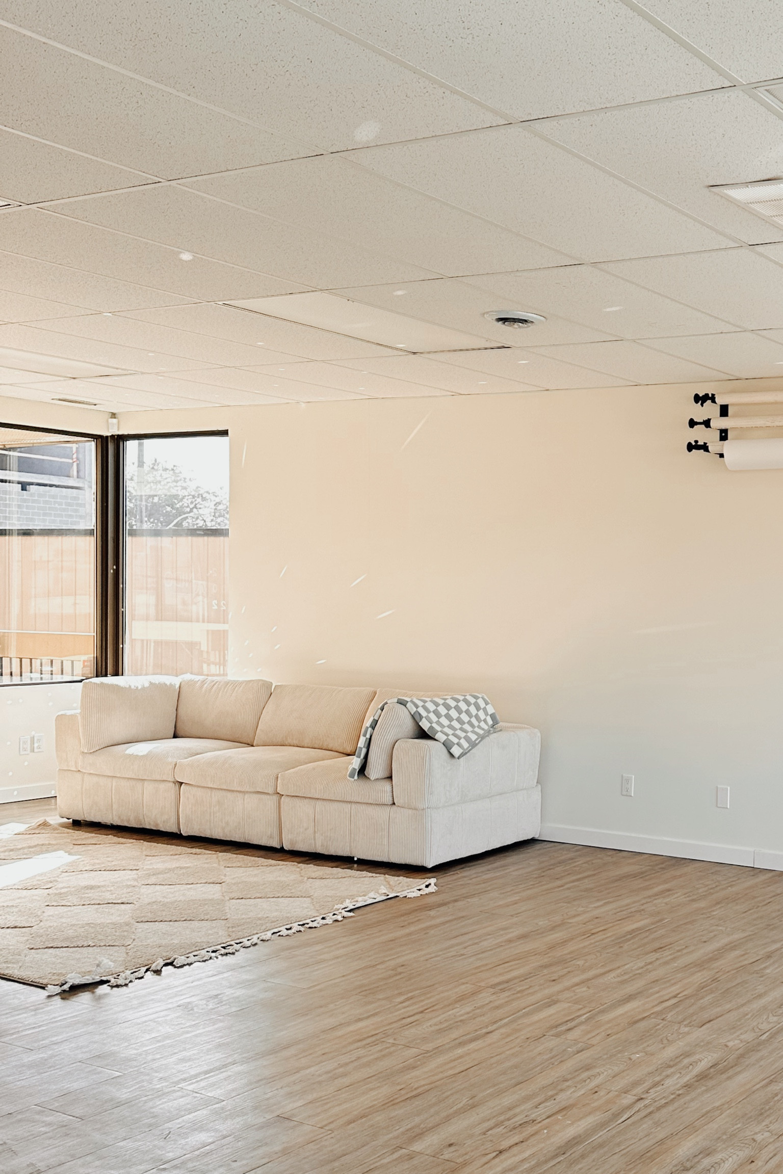 Our office couch and rug are on sale! This sofa is so soft and such a great price. The rug is a perfect neutral option with texture. 

#LTKhome #LTKsalealert