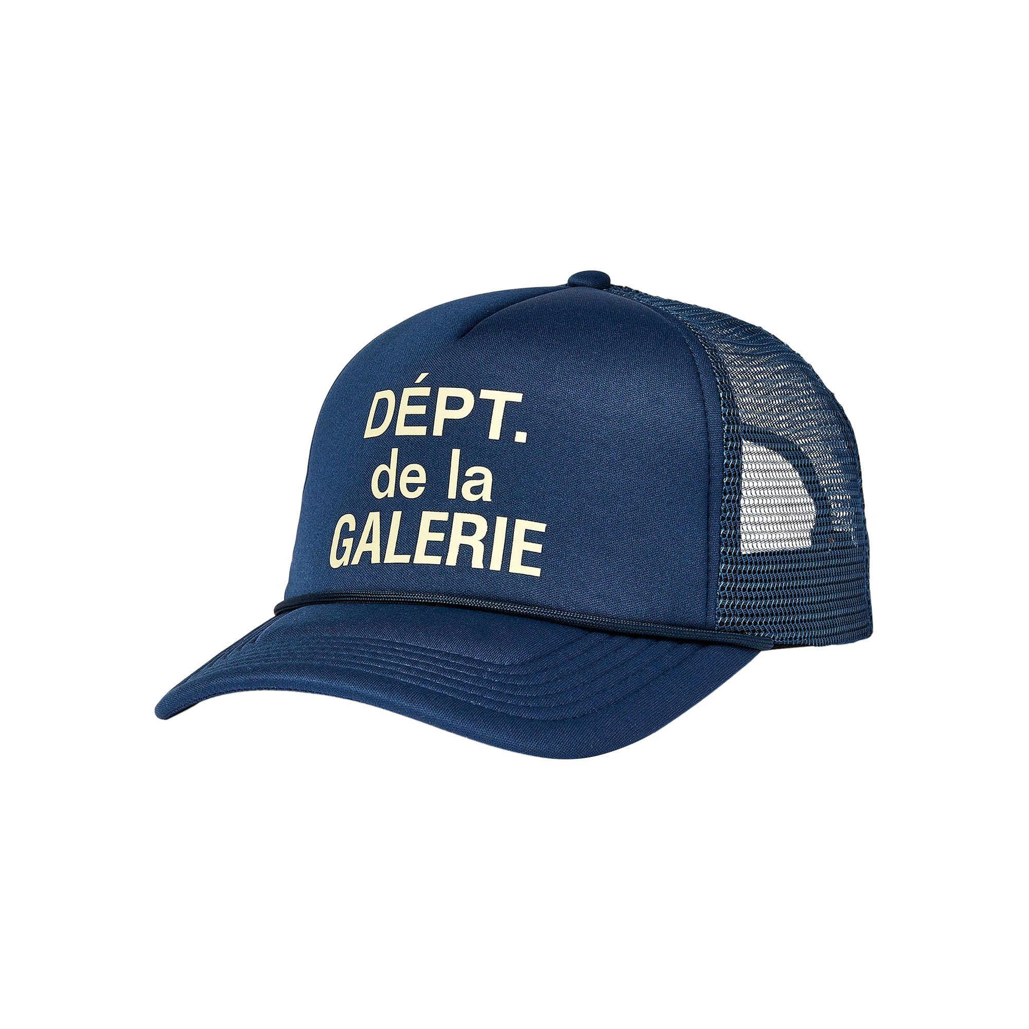 Gallery Dept. French Logo Trucker Hat 'Navy' | Blue | Men's Size Onesize | GOAT
