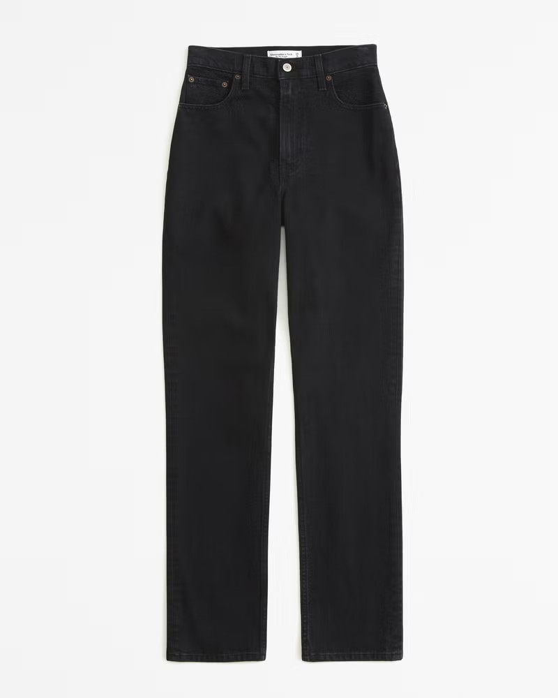 Ultra High Rise 90s Straight Jean | Abercrombie & Fitch (US)