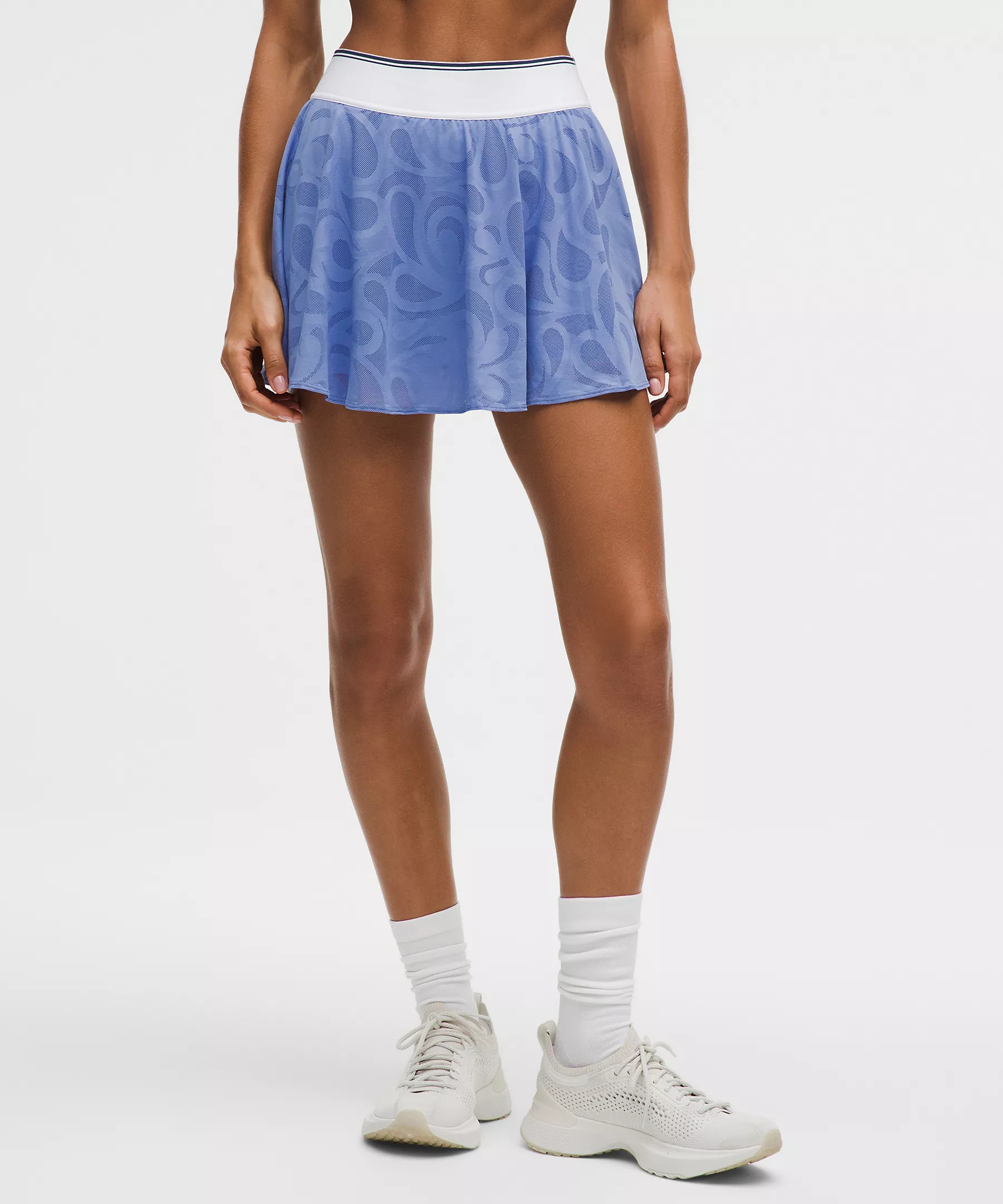 Paisley-Mesh High-Rise Tennis Skirt | Lululemon (US)