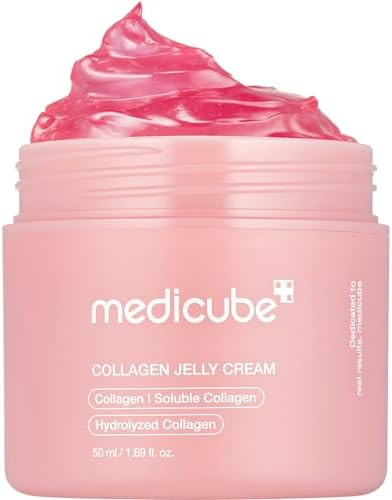 medicube Collagen Jelly Cream- Niacinamide & Freeze-Dried Hydrolyzed Collagen - Boosts skin's bar... | Amazon (US)