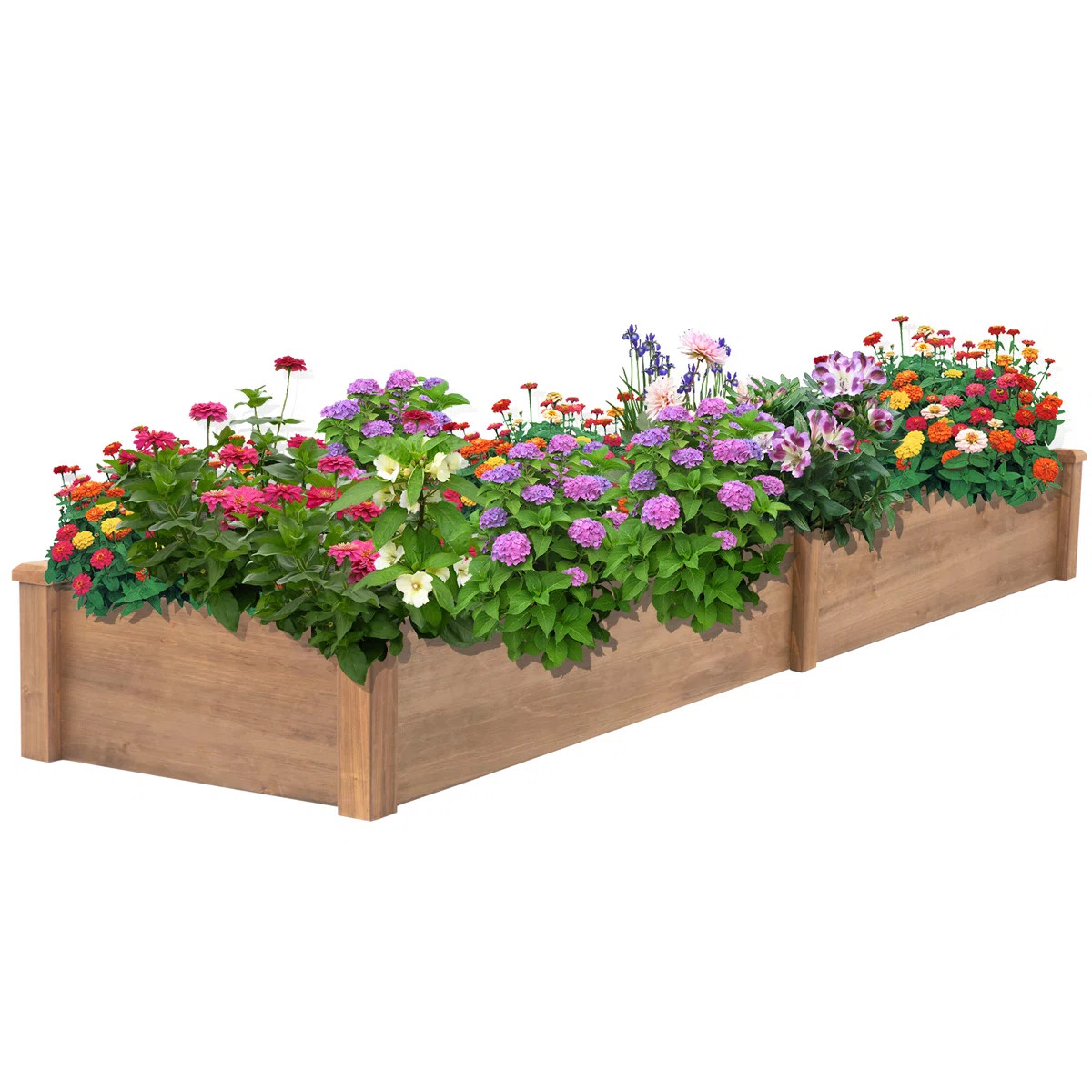 Behn 8X2Ft Wood Raised Garden Bed | Wayfair North America