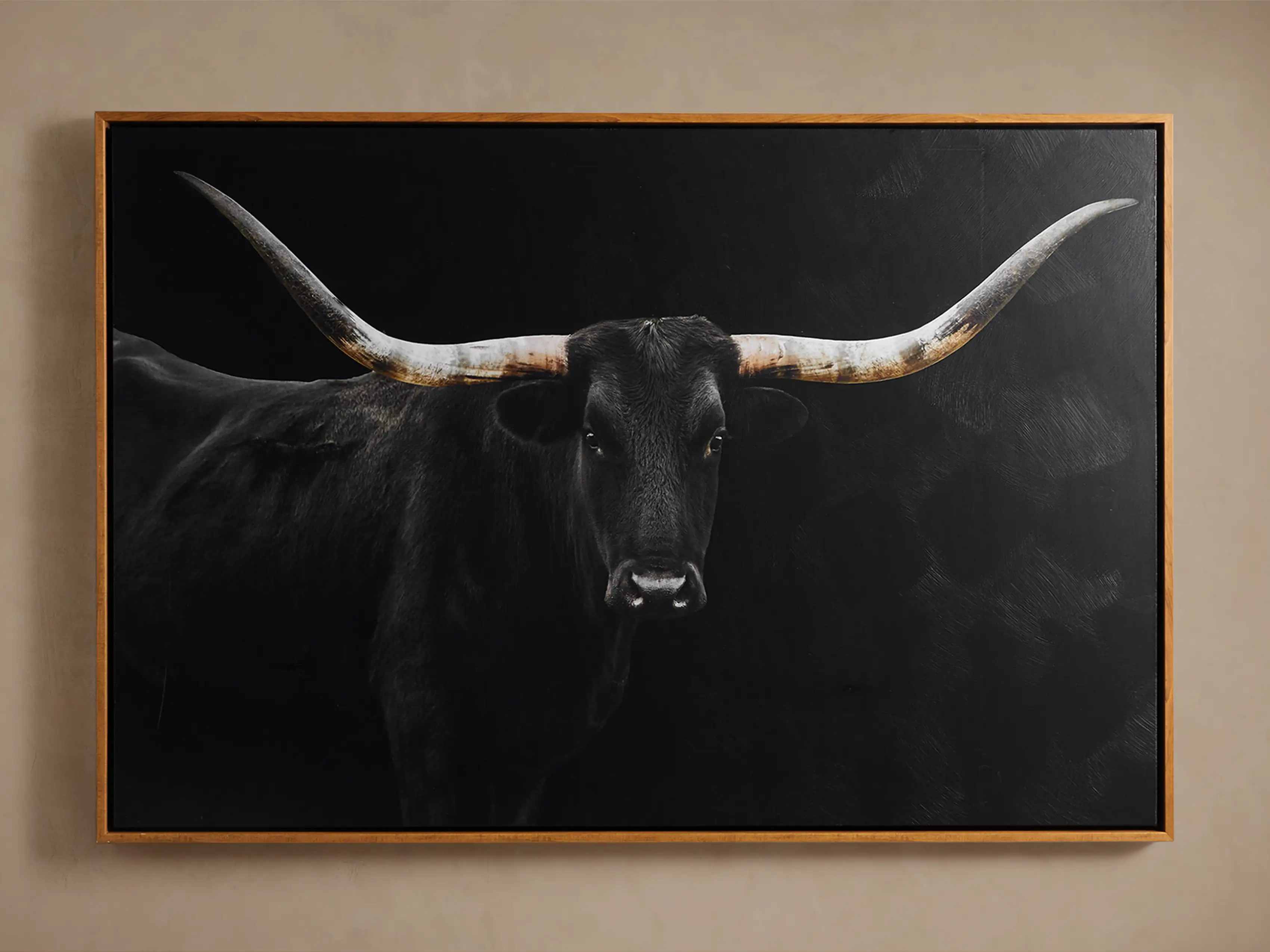 Longhorn Framed Print | Arhaus