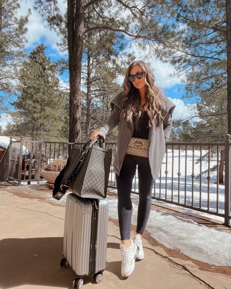 Travel outfit, airport style ,
One piece jumpsuit. Most comfy fabric sz small
Oversized Zella sweatshirt sz xs
Nike sneakers tts
Amazon sunglasses
Amazon luggage set 
Gucci tote bag and belt bag



#LTKitbag #LTKtravel #LTKFind