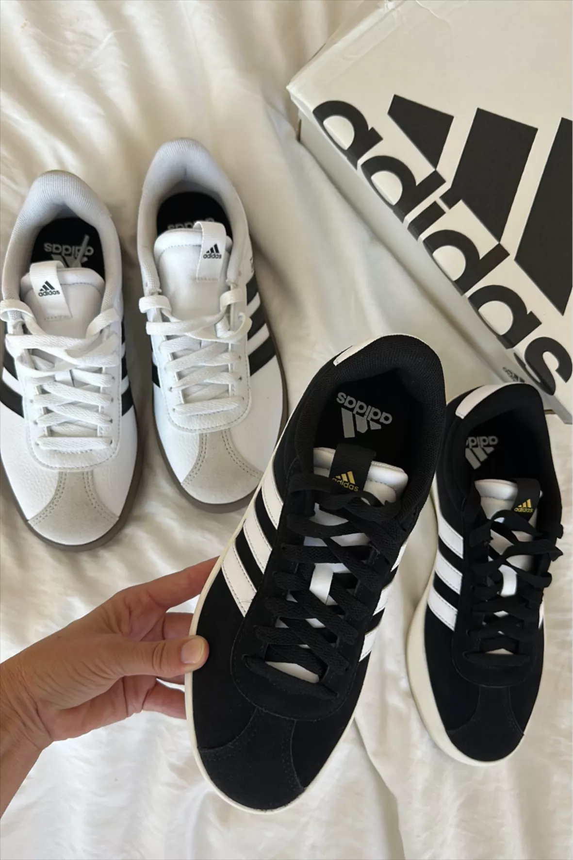 adidas - VL Court 2.0 - Beige Sneaker