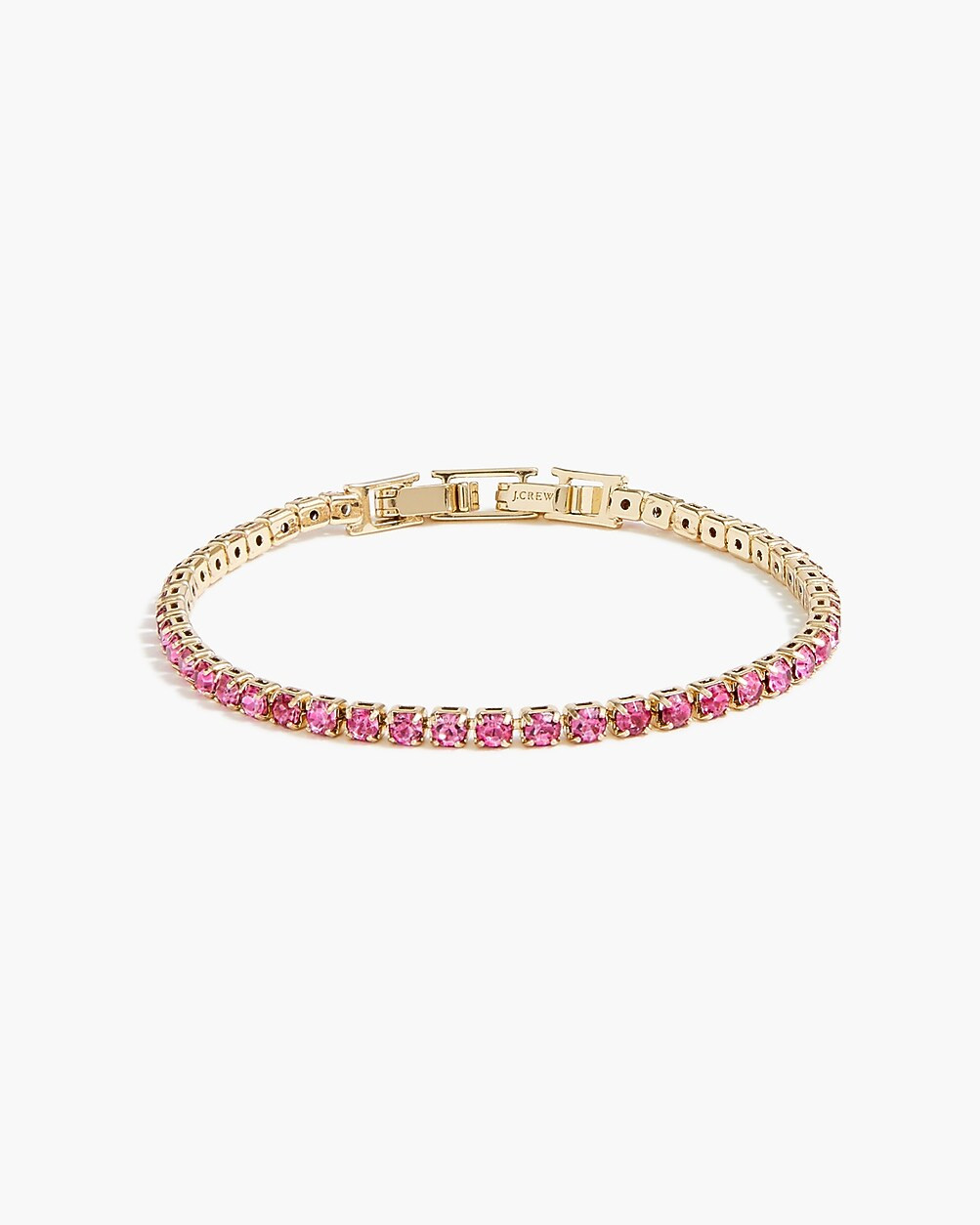 Crystal tennis bracelet | J.Crew Factory