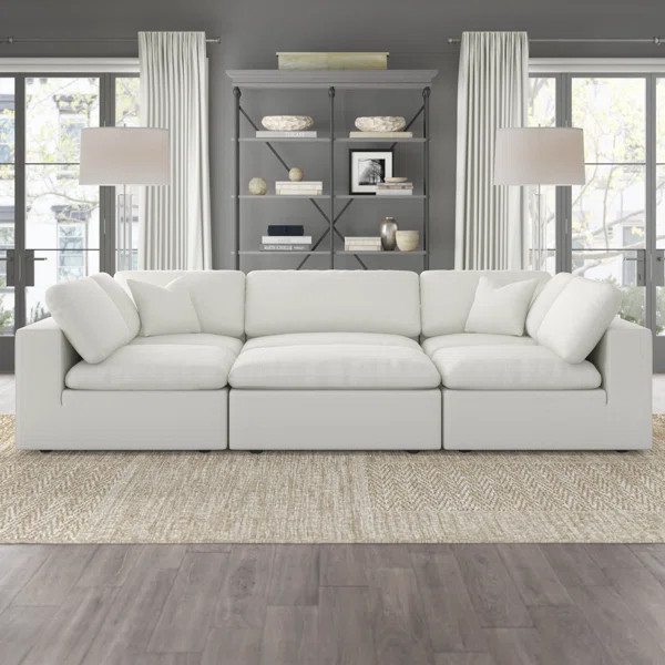 Burrows 6 - Piece Upholstered Sectional | Wayfair North America