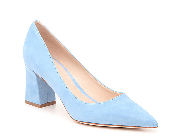Marc Fisher LTD Zala6 Pump - Women's - Sky Blue Suede | DSW