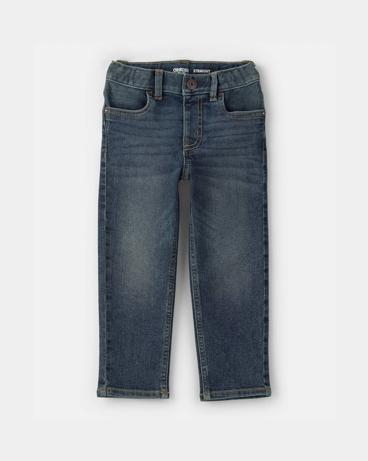 Toddler Faded Dark Wash Straight-Leg Jeans | Carter's Inc