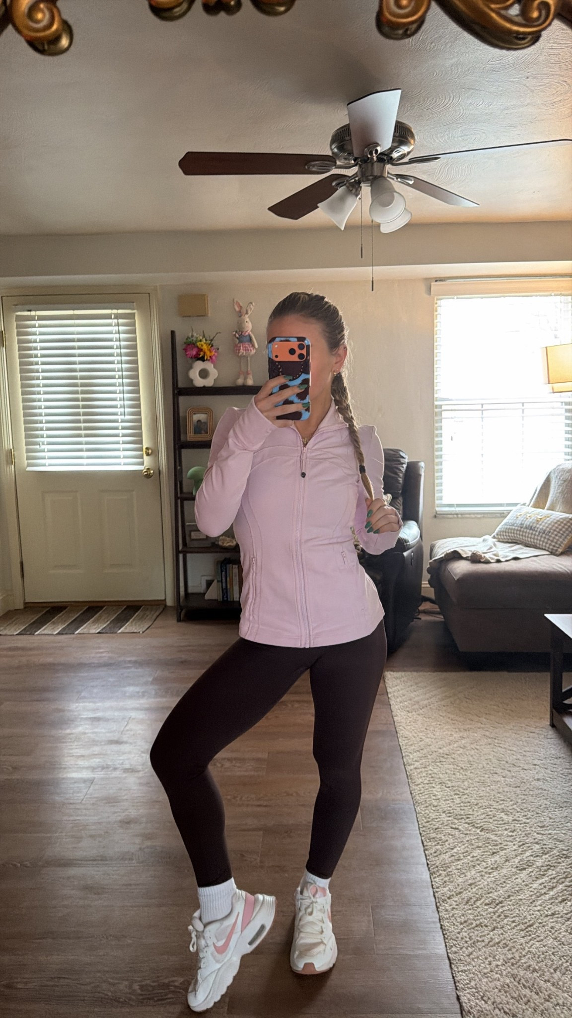 activewear ootd | @Vitality leggings, @lululemon define jacket & @Nike US sneakers 🤍 cute spring transitional activewear outfits 

#LTKActive #LTKootd #LTKfitnessgoals