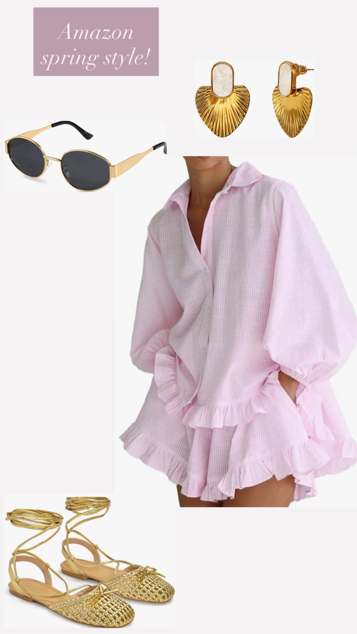 Amazon finds, Amazon fashion, Amazon style, Amazon ootd, Amazon accessories, Amazon spring fashion, Amazon spring style, Amazon spring shoes, Amazon jewelry, Amazon sunglasses, Amazon two piece set, Amazon dress, Amazon spring ootd, Amazon flats, Amazon preppy fashion, Amazon preppy finds 

#LTKSeasonal #LTKTravel #LTKmomlife