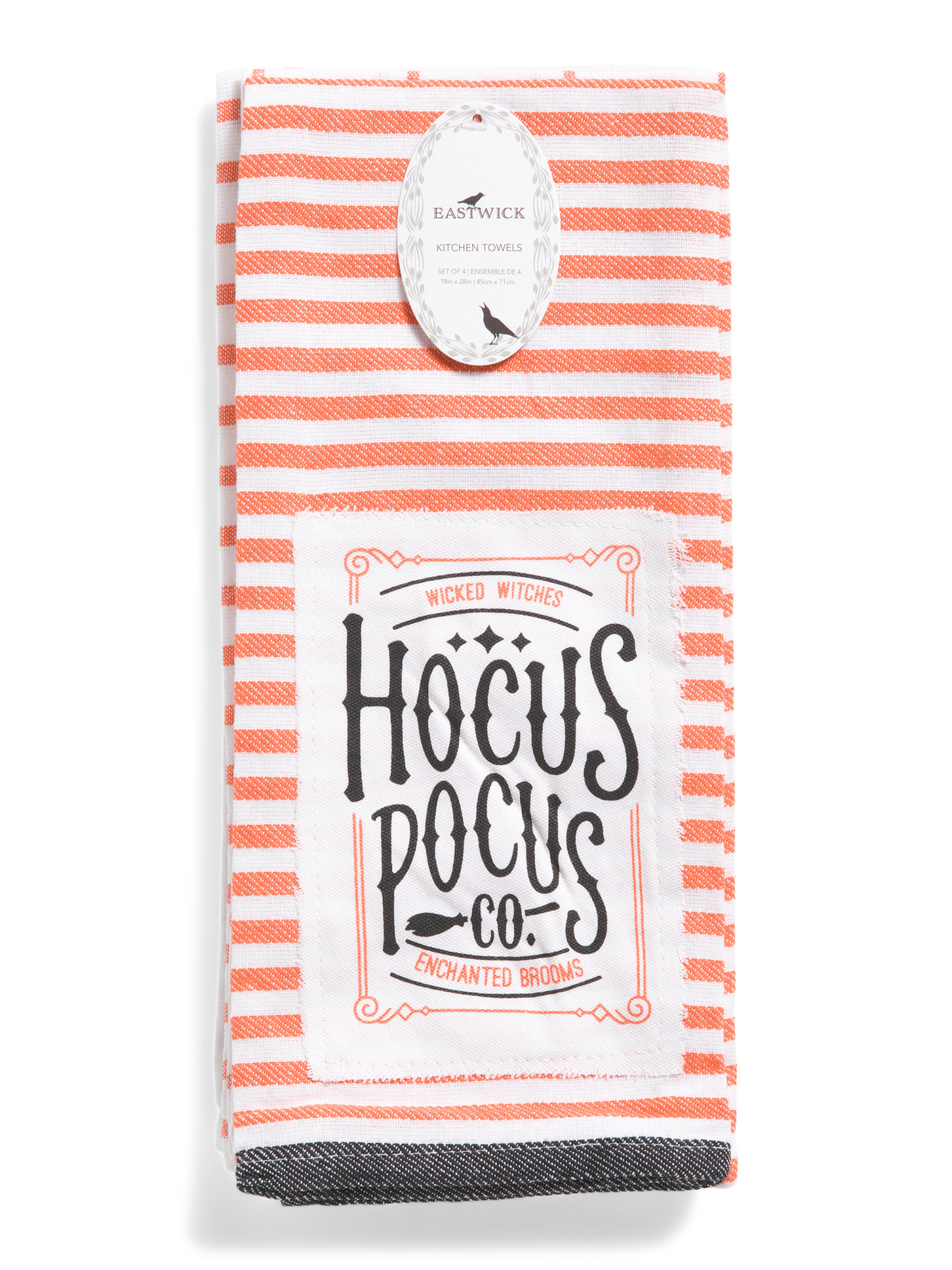 Set Of 4 Hocus Pocus Kitchen Towels | Halloween | Marshalls | Marshalls
